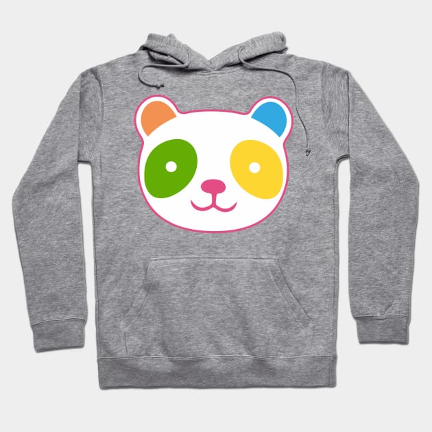 Rainbow Panda Hoodie by XOOXOO